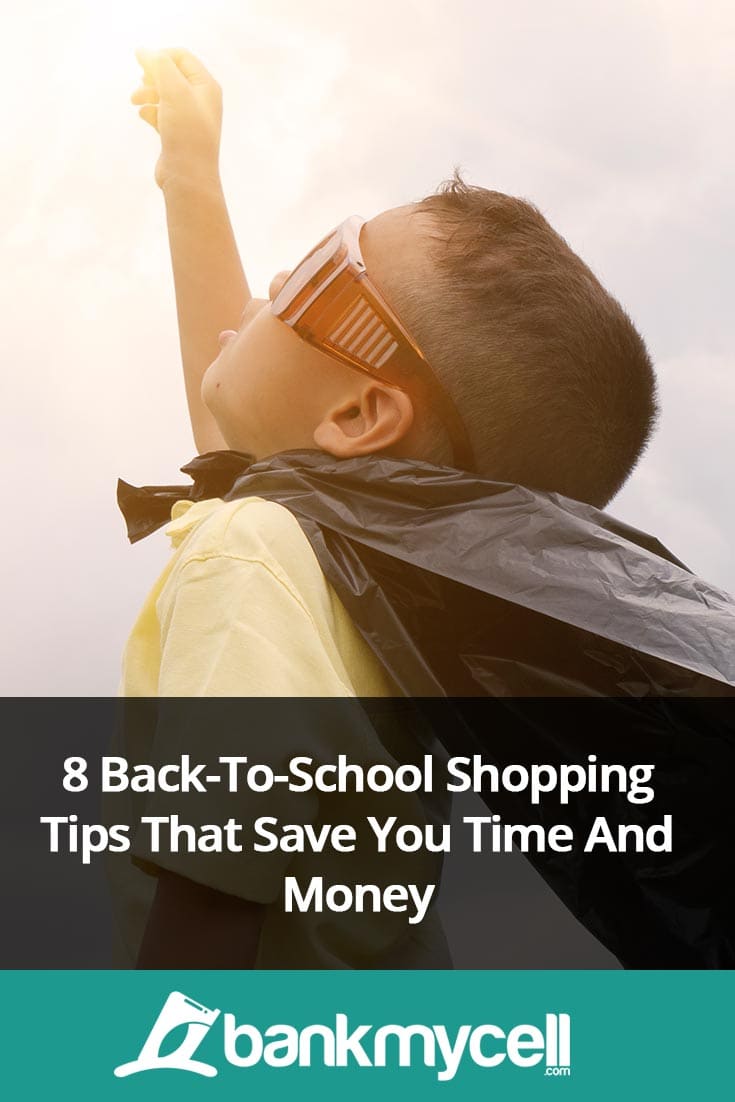 Back to school shopping – that dreaded time of year. It’s expensive and stressful, turn the whole experience into a well-budgeted trip with this guide. https://www.bankmycell.com/blog/8-back-school-shopping-tips-save-time-money/ #money #moneysaving #tips