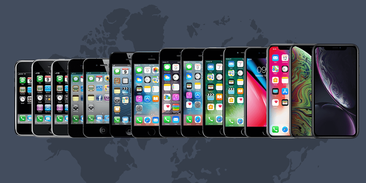Apple Iphone Generations Chart