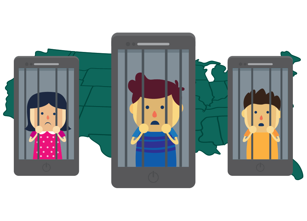 smartphone addiction habits US smartphone addiction habits US