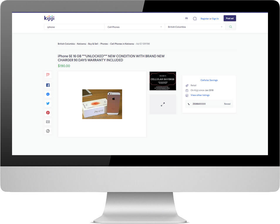 Screenshot - Kijiji Trade in Screenshot - Kijiji Trade in