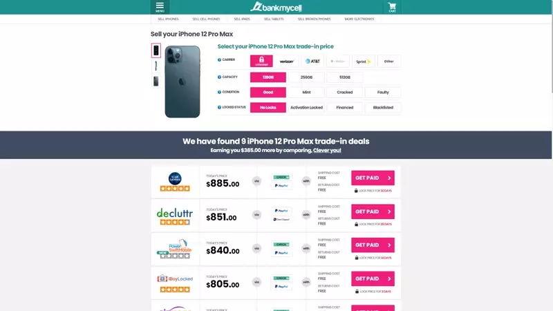 bankmycell compare iphone deals bankmycell compare iphone deals