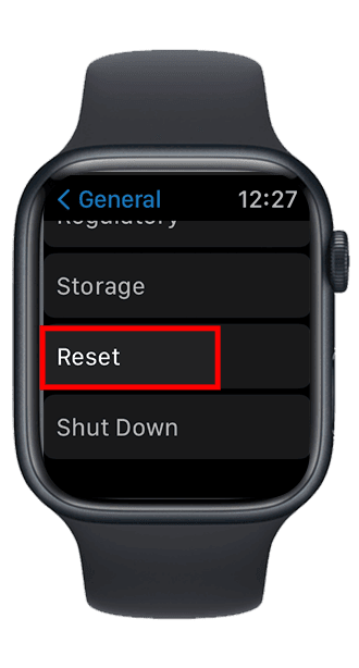 How to reset apple watch to factory settings 3