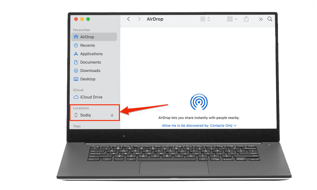 how to find my phone number on mac