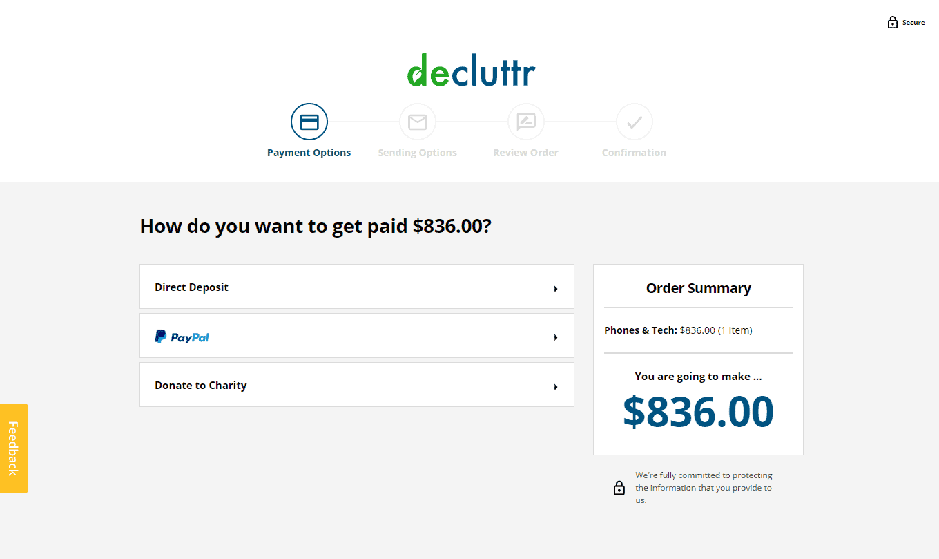 decluttr payment options decluttr payment options