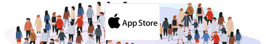 Number of App Store apps header
