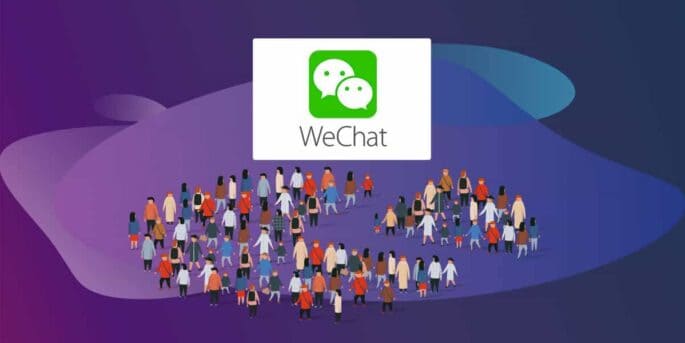 Number of WeChat users feature