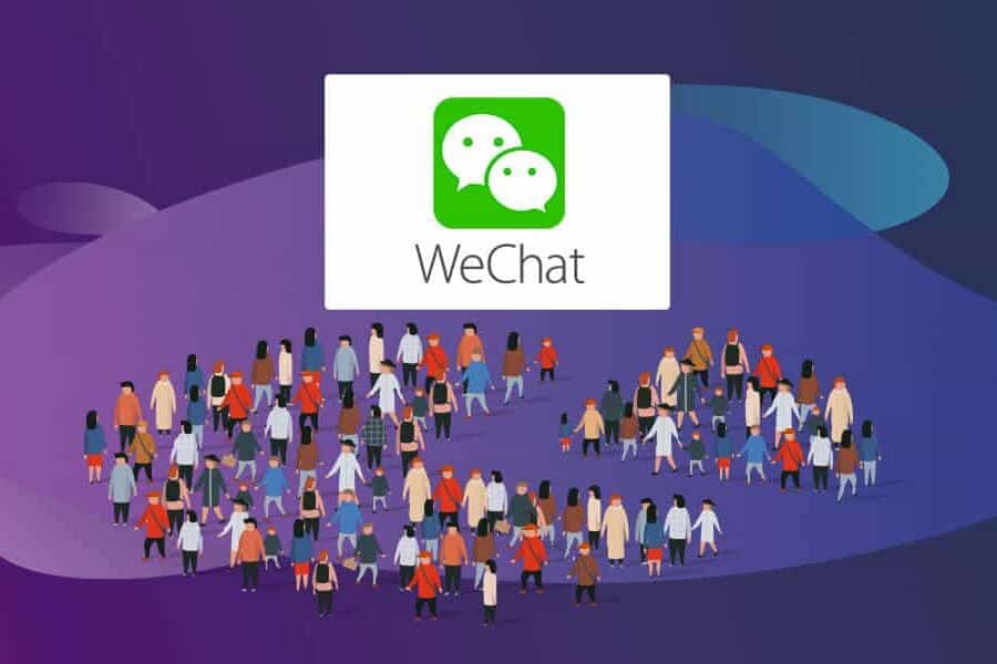Number of WeChat users feature