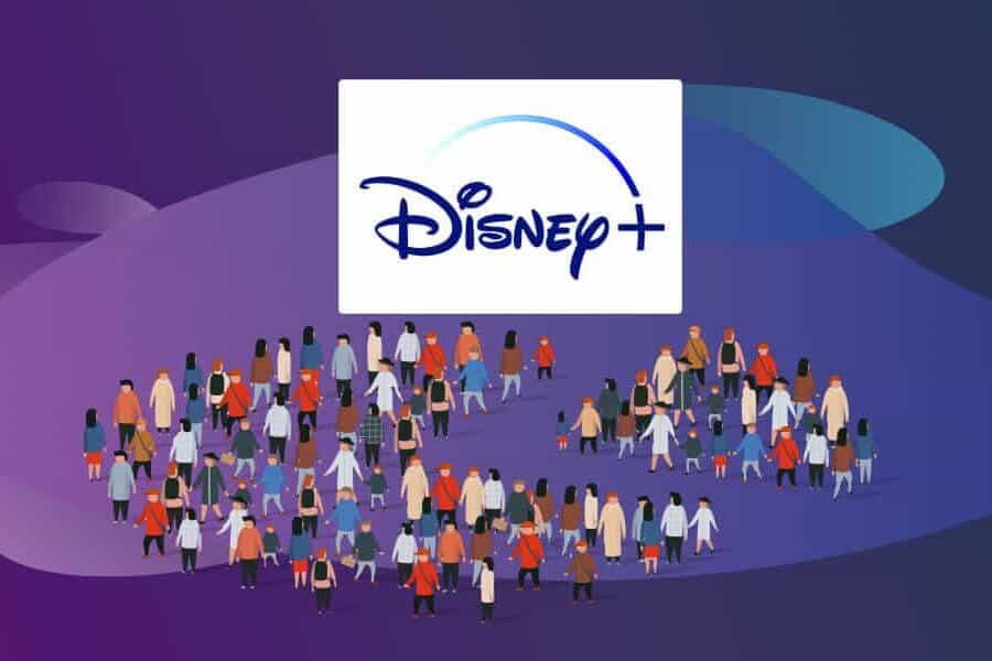Number of Disney+ users feature