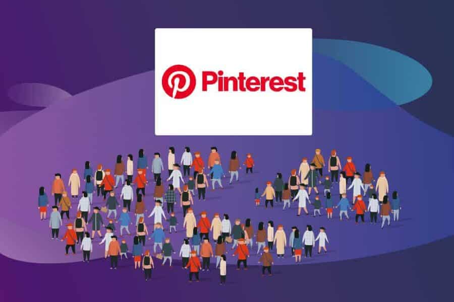 Number of Pinterest users feature