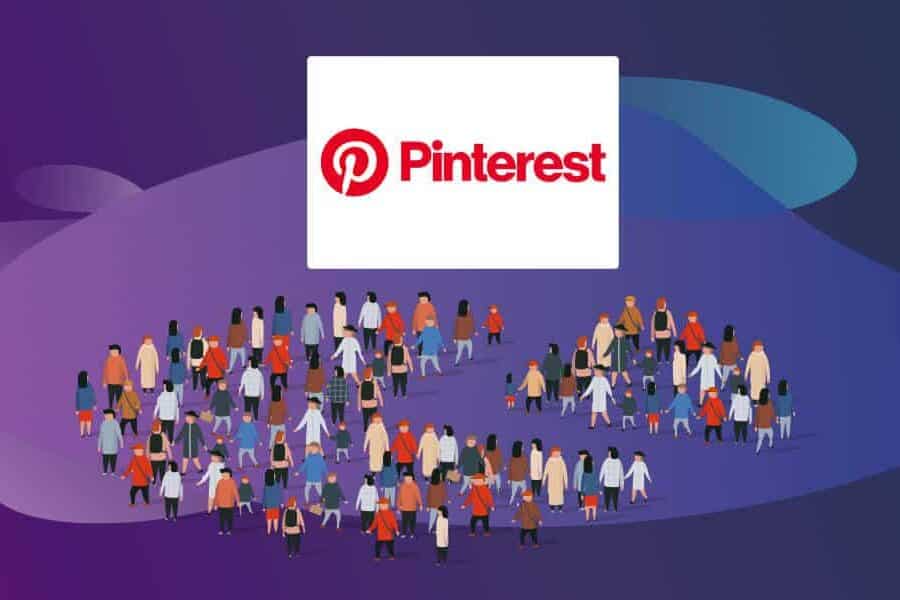 Number of Pinterest users feature