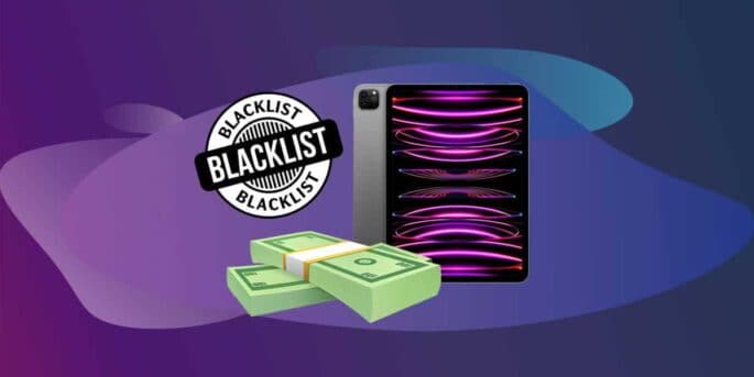 Sell blacklisted iPad with bad ESN feature