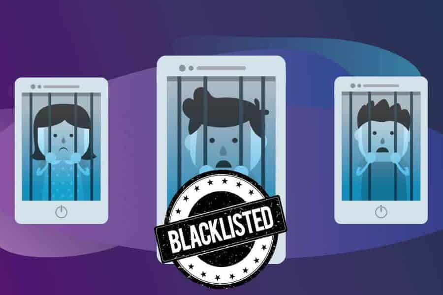 What does blacklisted iPad mean feature