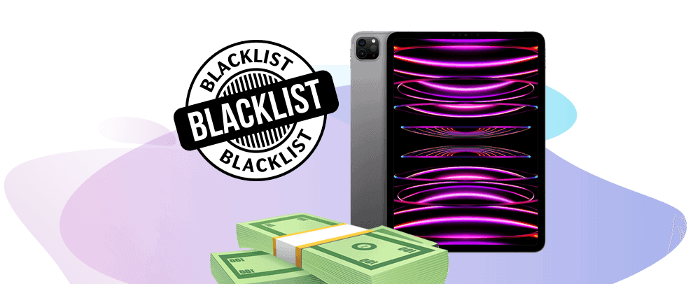 Sell blacklisted iPad with bad ESN