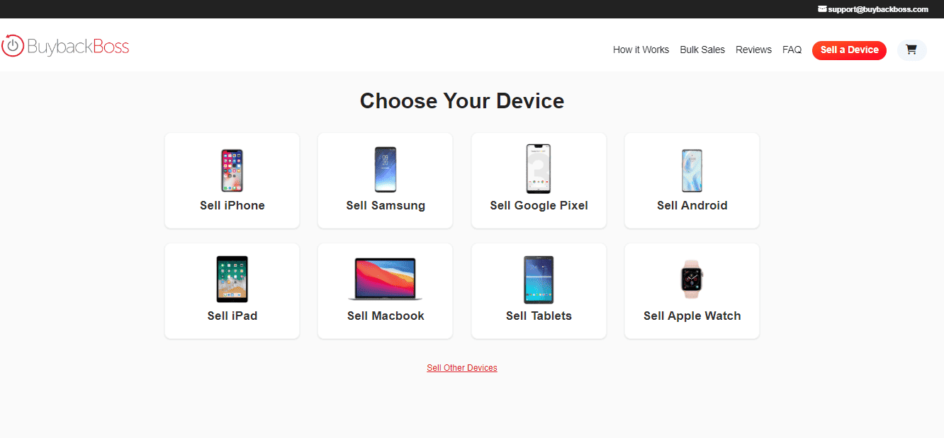 buyback boss review choose your device