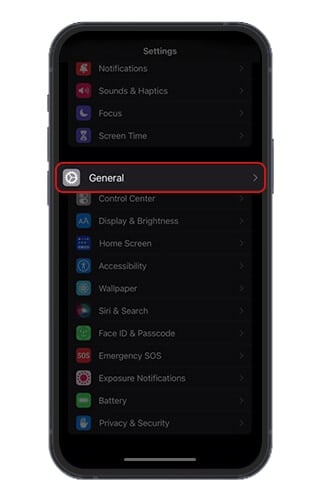 Fix iPhone Not Charging - Update iOS Step 1