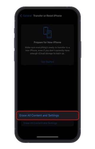 Fix iPhone Not Charging - Reset Step 3