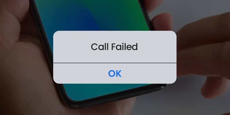 Call Failed iPhone