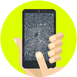Selling phones with cracked screens