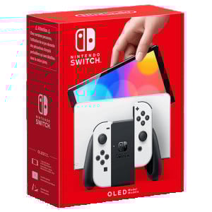 Nintendo Switch OLED back image