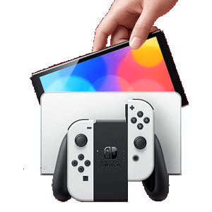 Nintendo Switch OLED side image