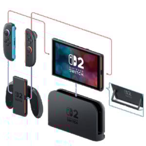 Nintendo Switch 2 back image