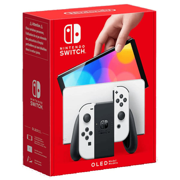 Nintendo Switch OLED back image