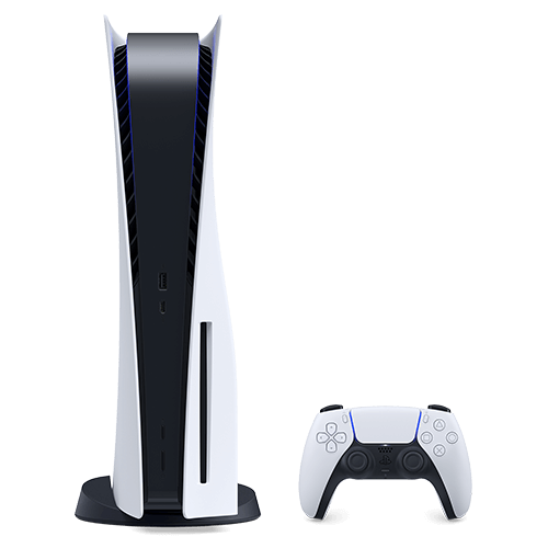 Playstation PS5 Side View