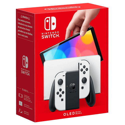 Nintendo Switch OLED Back View