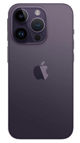 iPhone 14 Pro Back View