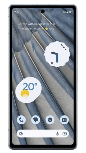 Google Pixel 7a 5g Unlocked (128gb) Smartphone - Snow : Target