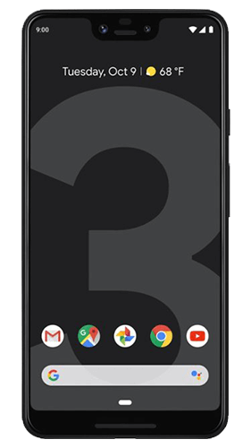 Google Pixel 3 XL Front View