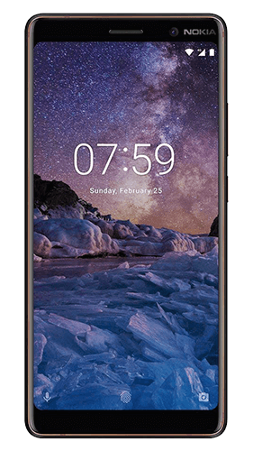 Nokia 7 Plus Front View