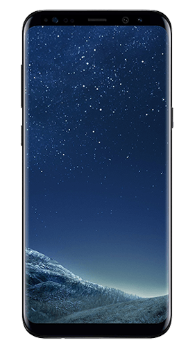 Samsung Galaxy S8+ Plus Front View