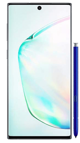 Samsung Galaxy Note 10+ 5G Front View