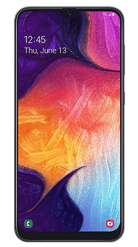 Samsung Galaxy A50 Front View