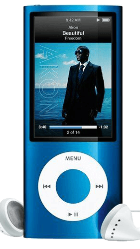 iPod Nano 5 - (5th Gen) Side View
