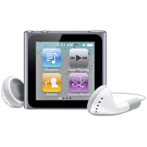 iPod Nano 6 - (6th Gen) Back View