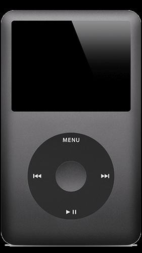 iPod Classic 6 - (6th Gen) Back View