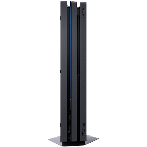 Playstation PS4 Pro Back View