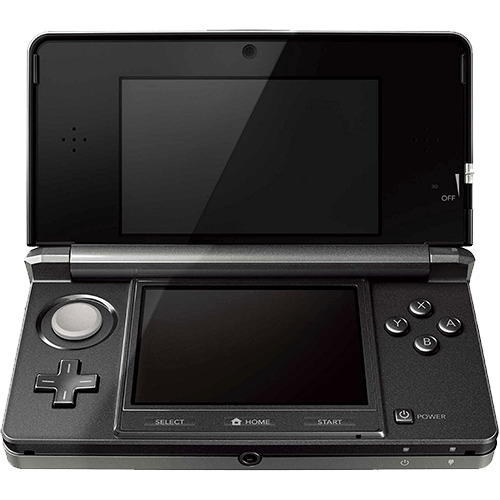 Nintendo 3DS Back View