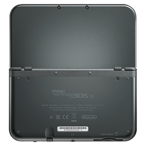 Nintendo New 3DS XL Back View