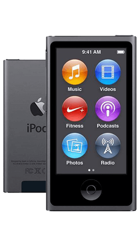 iPod Nano 7 - (7th Gen) Back View
