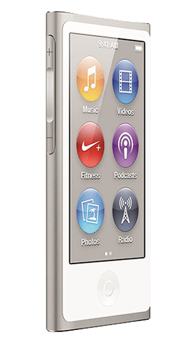 iPod Nano 7 - (7th Gen) Side View