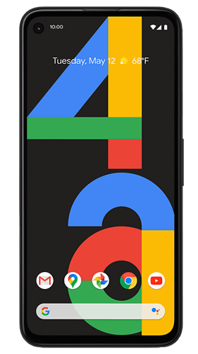 Google Pixel 4a Front View