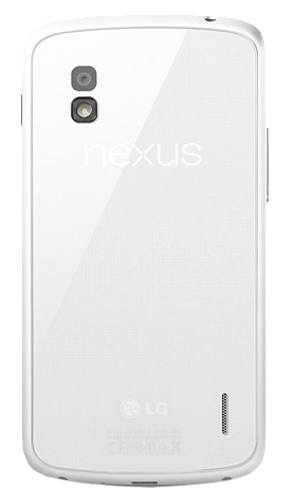 LG Nexus 4 Back View