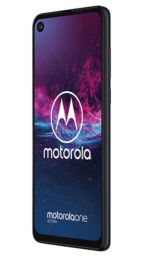 Motorola One Action Side View