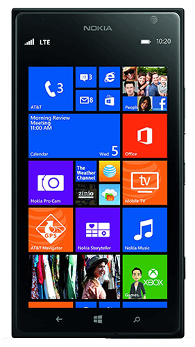 Nokia Lumia 1520 Front View