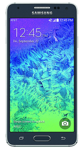 Samsung Galaxy Alpha Front View